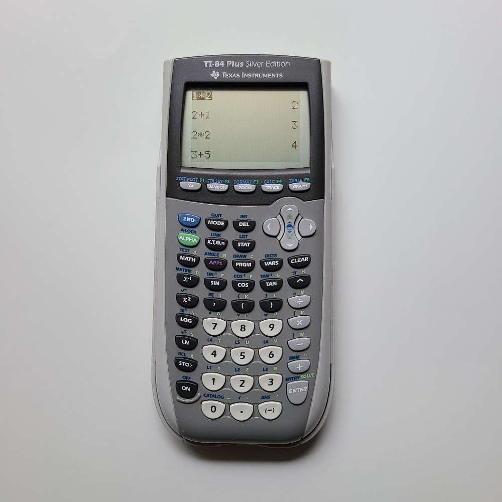TI-84 Plus Calculator Silver Edition